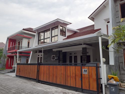 foto tampak rumah tipe 90 perumahan PERUMAHAN MUSTIKA ASRI RESIDNCE