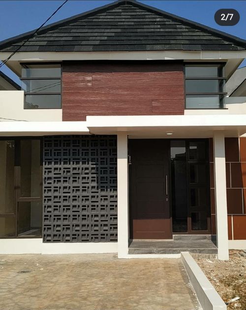 foto tampak rumah tipe 46/72 perumahan Namara Residence