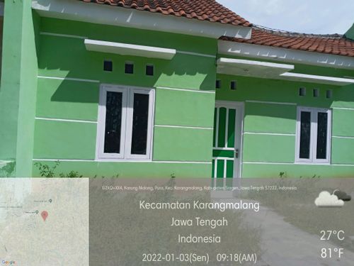 foto contoh rumah perumahan Perumahan Permata Asri