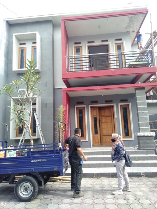 foto tampak rumah tipe 140 perumahan PERUMAHAN MUSTIKA ASRI RESIDNCE