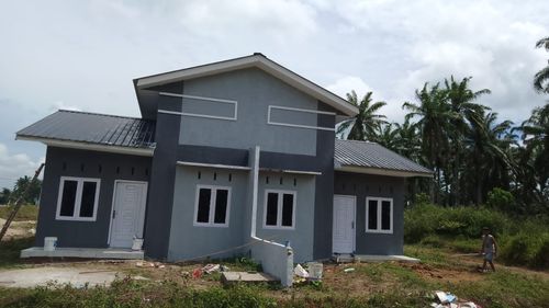 foto tampak rumah tipe SUBSIDI perumahan NAIRA