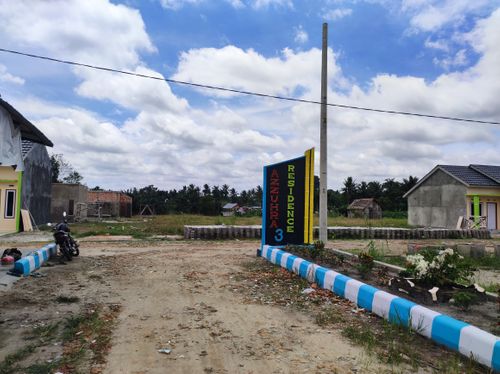 foto gerbang perumahan AZZUHRA RESIDENCE 3