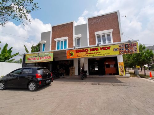 foto tampak rumah tipe Ruko perumahan Srimaya View