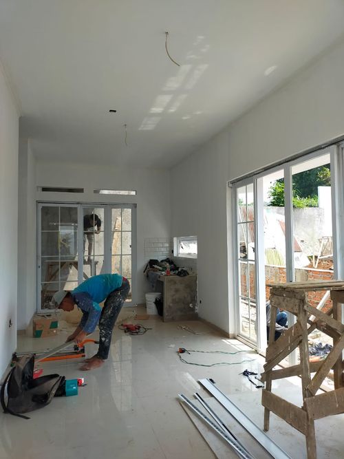 foto denah rumah tipe 50 perumahan Srimaya View