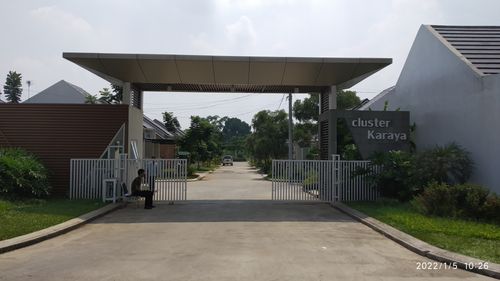 foto gerbang perumahan GRAND VILLA
