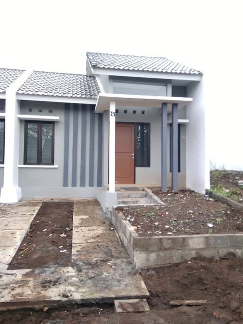 foto tampak rumah tipe 40/72 perumahan ARBHANA RESIDENCE