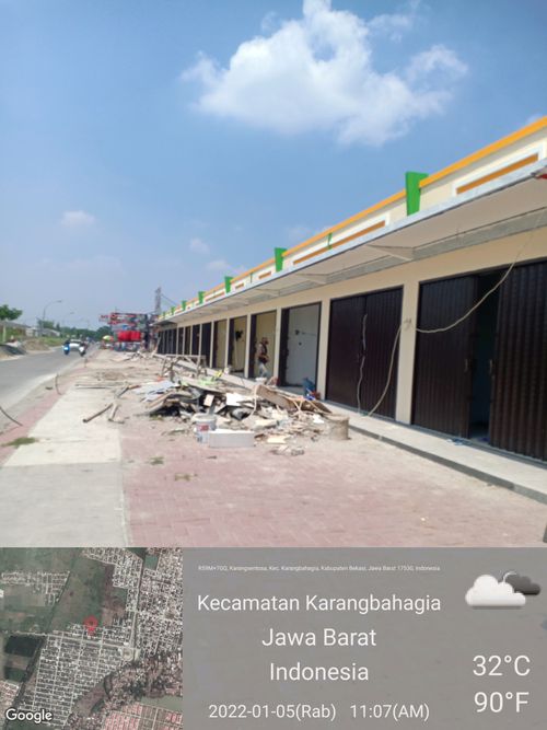 foto contoh rumah perumahan Villa Kencana Cikarang