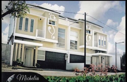foto tampak rumah tipe Michelia (170) perumahan TEUKU MANSION
