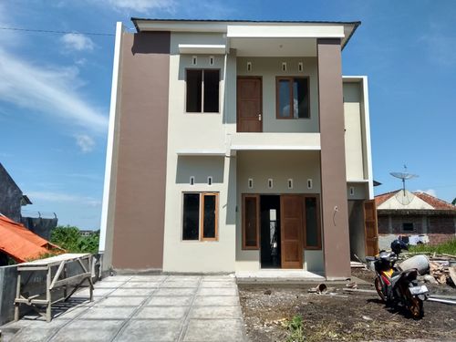 foto tampak rumah tipe 90 perumahan GRIYA NIRWANA ASRI