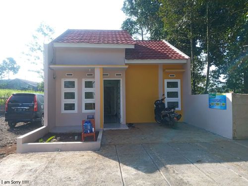 foto tampak rumah tipe 21/86 perumahan MEKAR JAYA ASRI 2