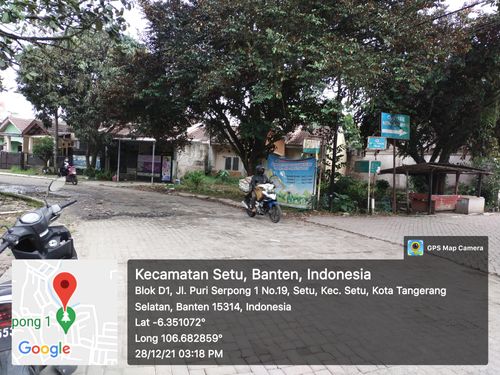 foto posisi tengah perumahan Puri Serpong 1 Baru