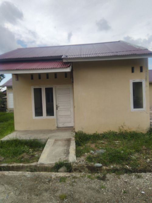 foto tampak rumah tipe 36 perumahan perumahan green farensa 7
