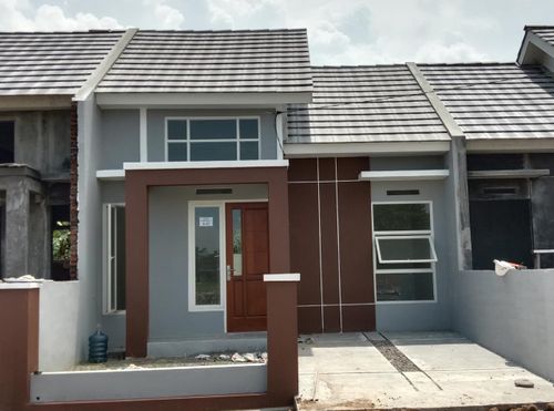 foto tampak rumah tipe 36/72 perumahan Griya Harmonis 2