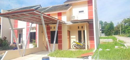 foto tampak rumah tipe 45/84 perumahan BUKIT NANGGERANG VILLAGE