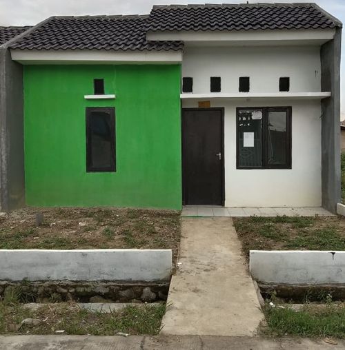 foto tampak rumah tipe 22/72 - SUBSIDI 1 KAMAR - 168 perumahan PURI LESTARI