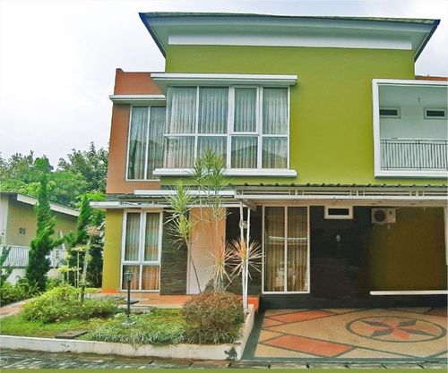 foto tampak rumah tipe CATALIA perumahan PERUMNAS BUKIT KEMILING PERMAI Jl. Ruby 6 No. 05 dan Jl. Ruby 8 No. 15