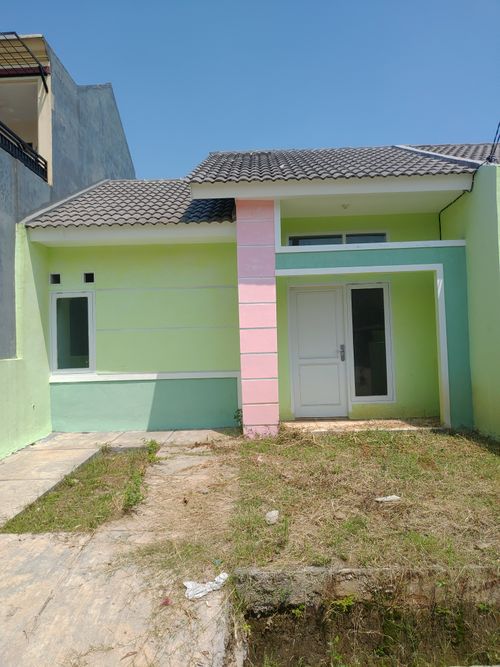 foto tampak rumah tipe 33/119 perumahan Perumahan Duren Baru Permai
