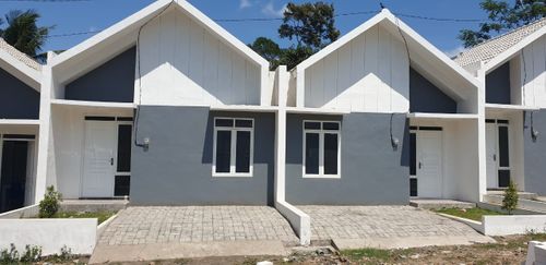 foto tampak rumah tipe 30 perumahan Casa Grande
