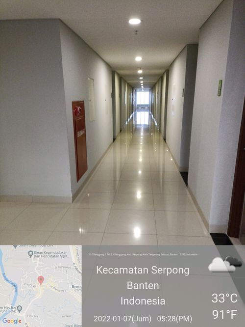 foto posisi tengah perumahan APARTEMEN PARKLAND AVENUE