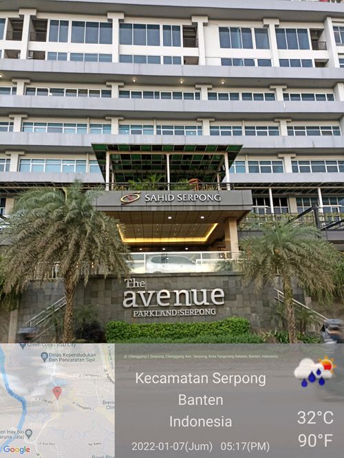foto gerbang perumahan APARTEMEN PARKLAND AVENUE