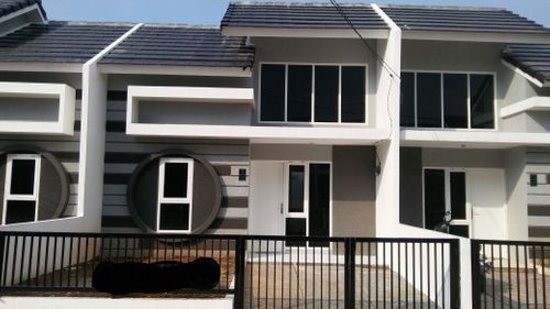 foto tampak rumah tipe Cluster-Senopati park perumahan GRAND RESIDENCE CITY