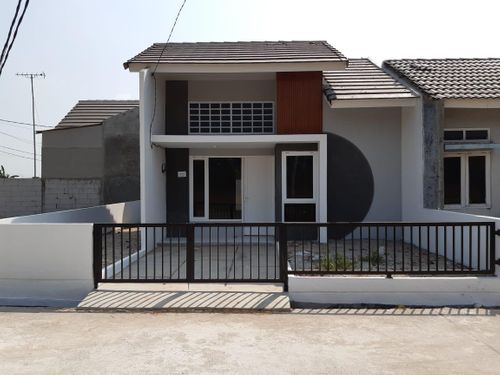foto tampak rumah tipe -SENOPATI perumahan GRAND RESIDENCE CITY