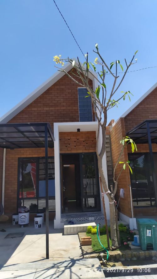 foto tampak rumah tipe 40 perumahan REKA VILLAGE