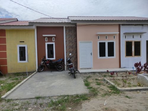 foto tampak rumah tipe 36 perumahan CITRA WAHIDIN BINJAI 2