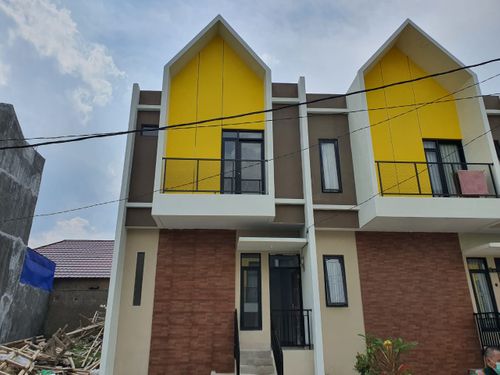 foto tampak rumah tipe 47 Compact (403) perumahan G-Land Katapang Residence 2