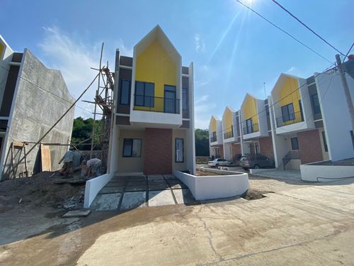 foto tampak rumah tipe 60 Compact (567) perumahan G-Land Katapang Residence 2