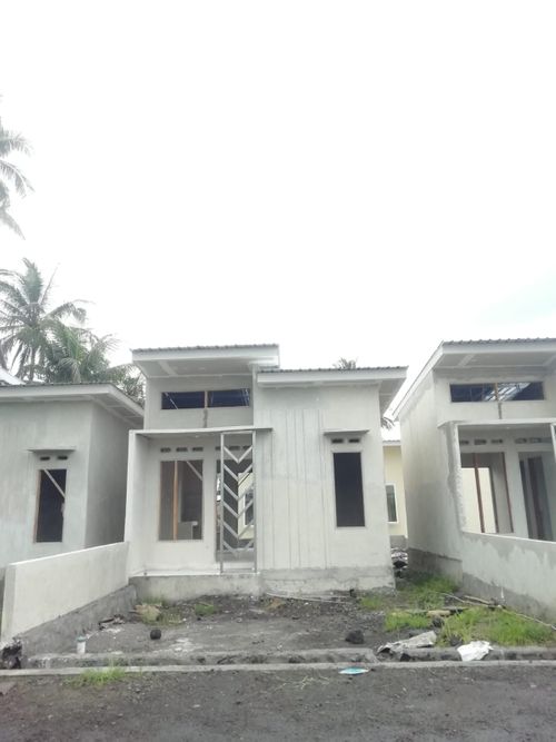 foto tampak rumah tipe SUBSIDI perumahan PESONA HANUM