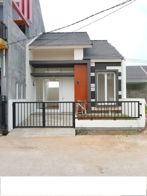 foto tampak rumah tipe Senopati - Mansion perumahan GRAND RESIDENCE CITY