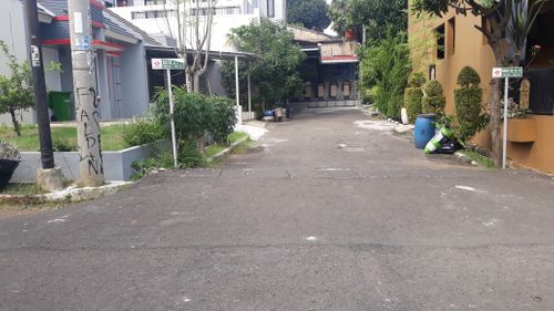 foto denah rumah tipe 30/141 perumahan PERUMAHAN PERMATA CIMANGGIS