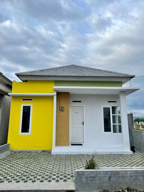 foto tampak rumah tipe 30 perumahan GRIYA PERMATA