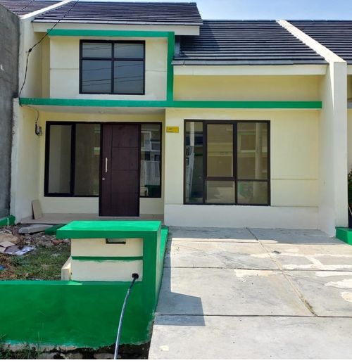 foto tampak rumah tipe 45/72 358 perumahan PURI LESTARI