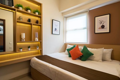 foto tampak rumah tipe 2BEDROOM perumahan APARTEMEN PARKLAND AVENUE