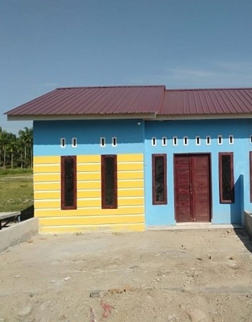 foto tampak rumah tipe 36 perumahan Griya Sei Tuan