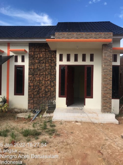 foto tampak rumah tipe 36/105 perumahan SAFARAZ REGENCY 3