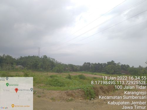 foto posisi tengah perumahan WIROLEGI REGENCY II