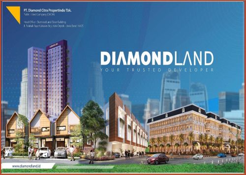 foto tampak rumah tipe J2A perumahan DIAMOND GOLDEN CINERE