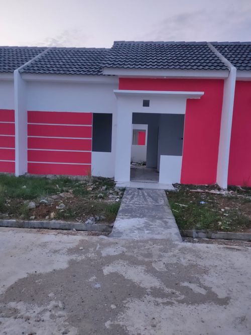 foto tampak rumah tipe 30/60 perumahan Griya SRikandi Residence