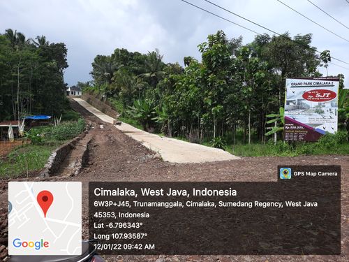 foto gerbang perumahan Grand Park Cimalaka 2