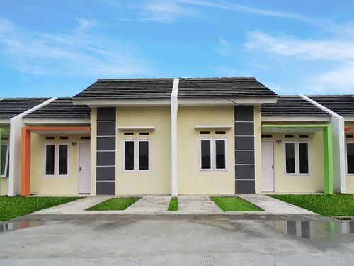 foto tampak rumah tipe 30/60 perumahan PESONA KAHURIPAN 3 TAHAP 2
