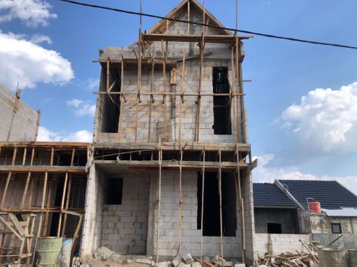 foto tampak rumah tipe 52 Compact (360) perumahan G-Land Padalarang Residence 3