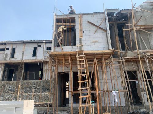 foto tampak rumah tipe 54 Compact (375) perumahan G-Land Padalarang Residence 3
