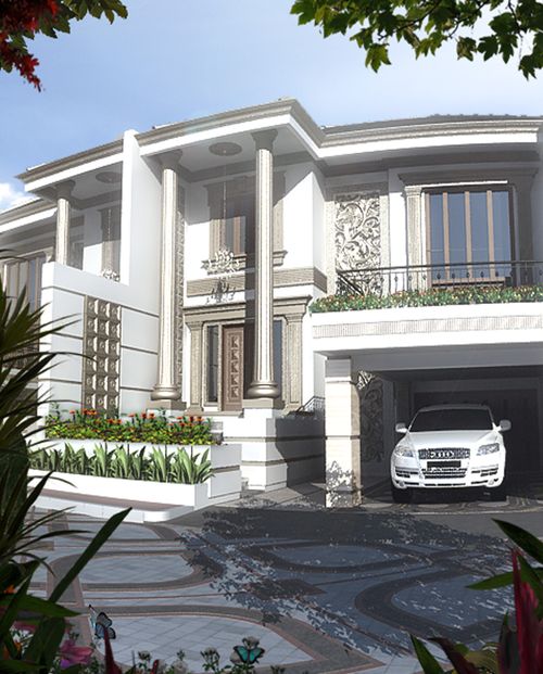 foto tampak rumah tipe 250 perumahan A. YANI REGENCY