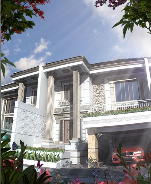foto tampak rumah tipe 220 perumahan A. YANI REGENCY