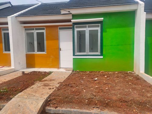 foto tampak rumah tipe Blok D2 D3 D4 D5 D6 perumahan PESONA ALAM CISUGIH