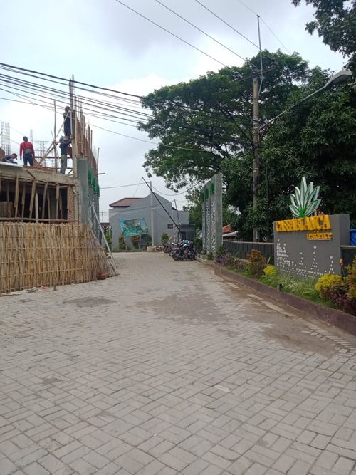 foto gerbang perumahan CASSABLANCA RESIDENCE