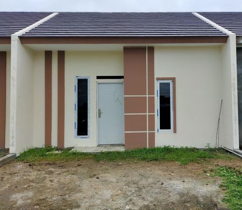 foto tampak rumah tipe 36/72 perumahan Green Patrol Residence